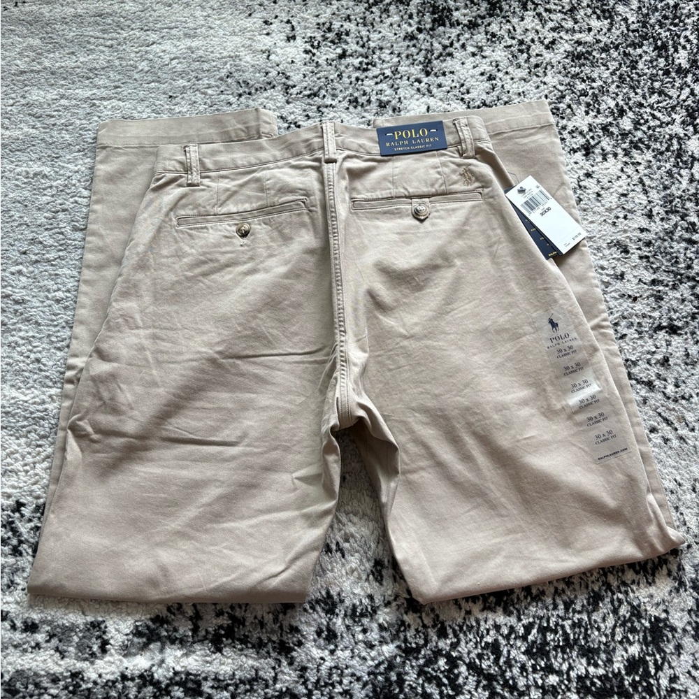 Polo by Ralph Lauren Men's Khaki Chinos - Light Beige